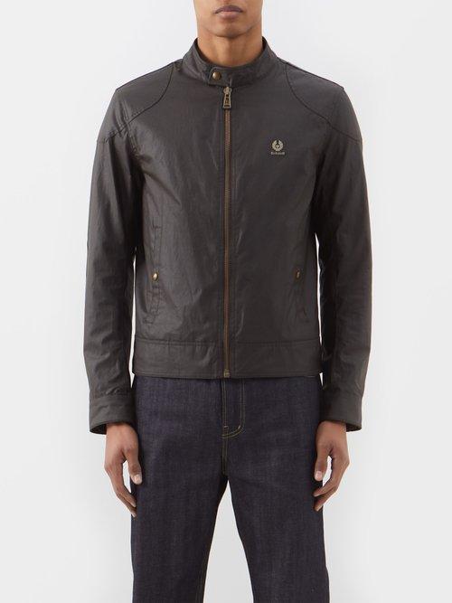 Belstaff - Kelland Waxed-cotton Jacket - Mens - Khaki