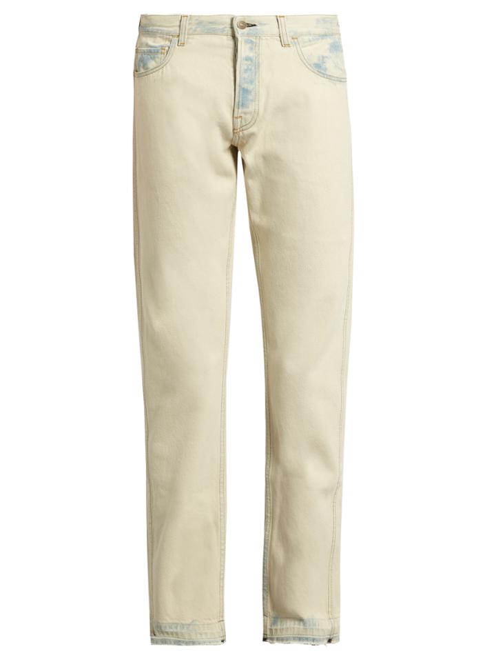 Gucci Slim-fit Bleached Jeans