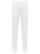 Matchesfashion.com Helmut Lang - Zipped Stirrup Cuff Track Pants - Mens - White