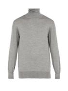 Thom Sweeney Roll-neck Wool Sweater