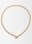 Zo Chicco - Diamond & 14kt Gold Necklace - Womens - Gold Multi