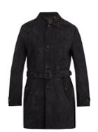 Connolly Belted Suede Coat