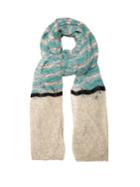 Missoni Striped Pointelle-knit Scarf