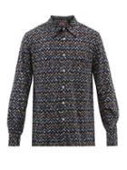 Missoni - Zigzag-knitted Cotton Shirt - Mens - Multi