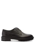 Lanvin Lace-up Grained-leather Derby Shoes