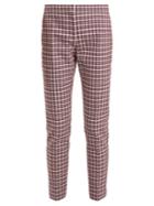 Burberry Hanover Checked Cotton-blend Cropped Trousers
