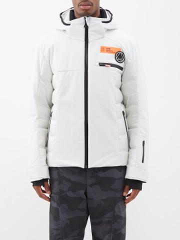 Sportalm - Logo-patch Padded Down Ski Jacket - Mens - Stone