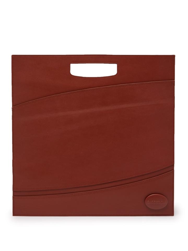 Ribeyron Logo-patch Leather Tote