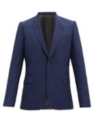 Matchesfashion.com Paul Smith - Soho-fit Single-breasted Wool-blend Jacket - Mens - Navy