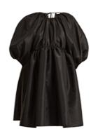 Cecilie Bahnsen Ava Puff-sleeved Taffeta Dress