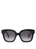 Matchesfashion.com Celine Eyewear - Gradient Lenses Square Acetate Sunglasses - Womens - Black