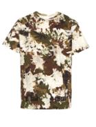 Off-white Camouflage-print Cotton-jersey T-shirt