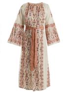 D'ascoli Anatolia Floral-print Cotton Dress