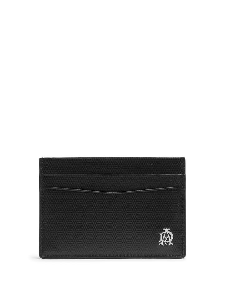 Dunhill Engine Turn Leather Cardholder