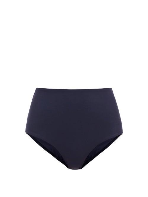 Ladies Beachwear Casa Raki - Sol High-rise Bikini Briefs - Womens - Navy