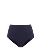 Ladies Beachwear Casa Raki - Sol High-rise Bikini Briefs - Womens - Navy