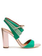 Malone Souliers Careen Suede Block-heel Sandals
