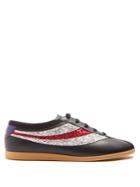 Gucci Falacer Grained-leather Low-top Trainers