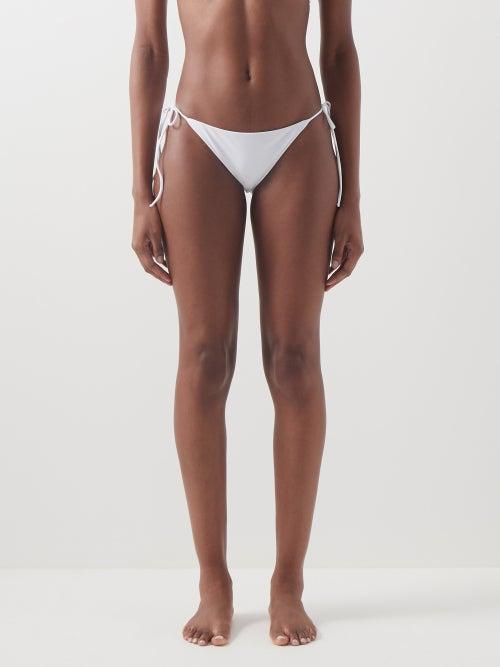 Jade Swim - Ties Side-tie Bikini Briefs - Womens - White