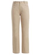Jw Anderson Contrast-pocket Straight-leg Cotton Jeans