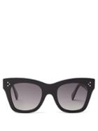 Matchesfashion.com Celine Eyewear - Square Acetate Sunglasses - Womens - Black