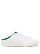 Mens Shoes Adidas - Stan Smith Backless Faux-leather Trainers - Mens - White