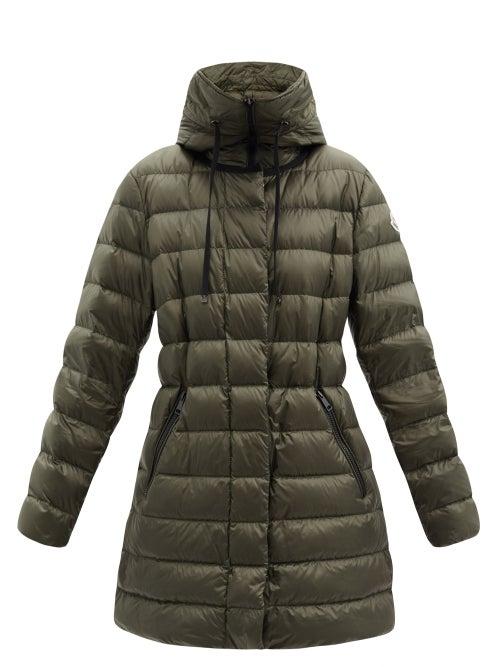 Matchesfashion.com Moncler - Gnosia Hooded Down Coat - Womens - Khaki