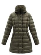 Matchesfashion.com Moncler - Gnosia Hooded Down Coat - Womens - Khaki