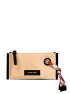 Matchesfashion.com See By Chlo - Beth Knotted-tie Satin Pouch - Womens - Beige