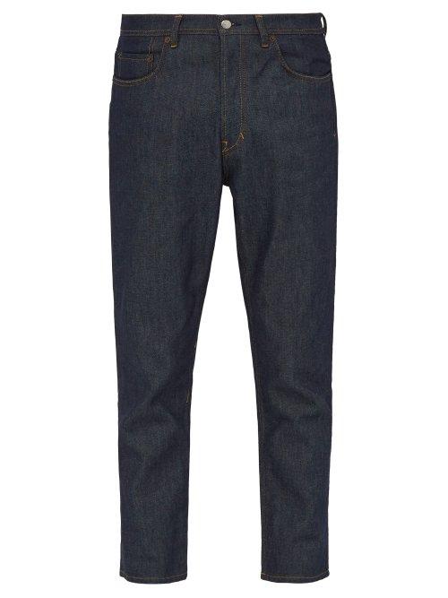 Matchesfashion.com Acne Studios - River Raw Denim Tapered Leg Jeans - Mens - Indigo
