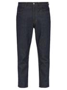 Matchesfashion.com Acne Studios - River Raw Denim Tapered Leg Jeans - Mens - Indigo