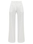 Matchesfashion.com Asceno - Rivello Pleated Linen Wide-leg Trousers - Womens - White
