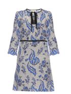 Vanessa Bruno Emod Ivy-print Silk-crepe Dress