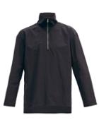 Matchesfashion.com Barena Venezia - Taparo Half-zip Long-sleeved Top - Mens - Black