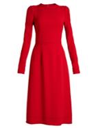 Dolce & Gabbana Long-sleeved Cady Dress