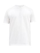 Matchesfashion.com Sunspel - Riviera Cotton-jersey T-shirt - Mens - White