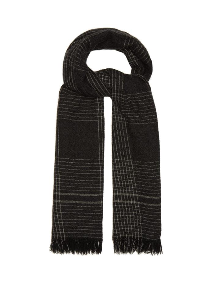 Begg & Co. Kishorn Check Cashmere Scarf