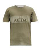 Matchesfashion.com C.p. Company - Prism Logo-print Cotton T-shirt - Mens - Green