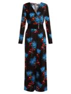 Diane Von Furstenberg Hewes Floral-print Jumpsuit