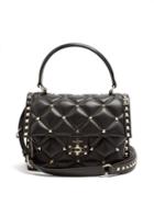 Valentino Candystud Quilted-leather Shoulder Bag