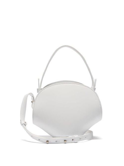 Matchesfashion.com Nico Giani - Amelia Mini Leather Cross Body Bag - Womens - White
