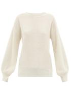 Matchesfashion.com Apiece Apart - Vida Alpaca-blend Sweater - Womens - Cream