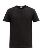Matchesfashion.com Alexander Mcqueen - Harness Cotton-jersey T-shirt - Mens - Black