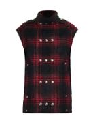 Alexander Wang Plaid Cotton-blend Gilet