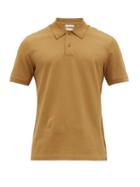 Matchesfashion.com Bottega Veneta - Relaxed Fit Cotton Piqu Polo Shirt - Mens - Camel