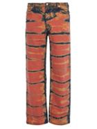 Matchesfashion.com Eckhaus Latta - Shibori Dyed Jeans - Mens - Multi