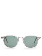 Cutler And Gross Oval-frame Sunglasses