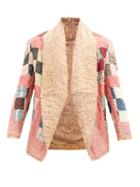 Matchesfashion.com Mimi Prober - Abbey Patchwork Quilted Upcycled Cotton Jacket - Womens - Multi