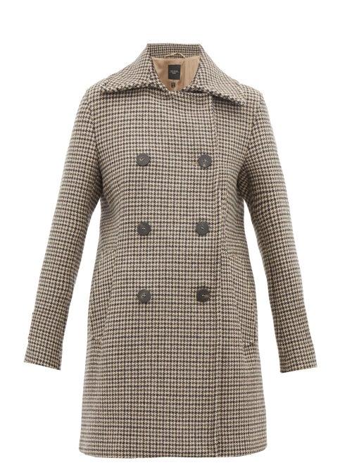 Matchesfashion.com Weekend Max Mara - Manche Coat - Womens - Brown Multi