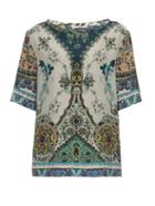 Etro Paisley-print Silk Top